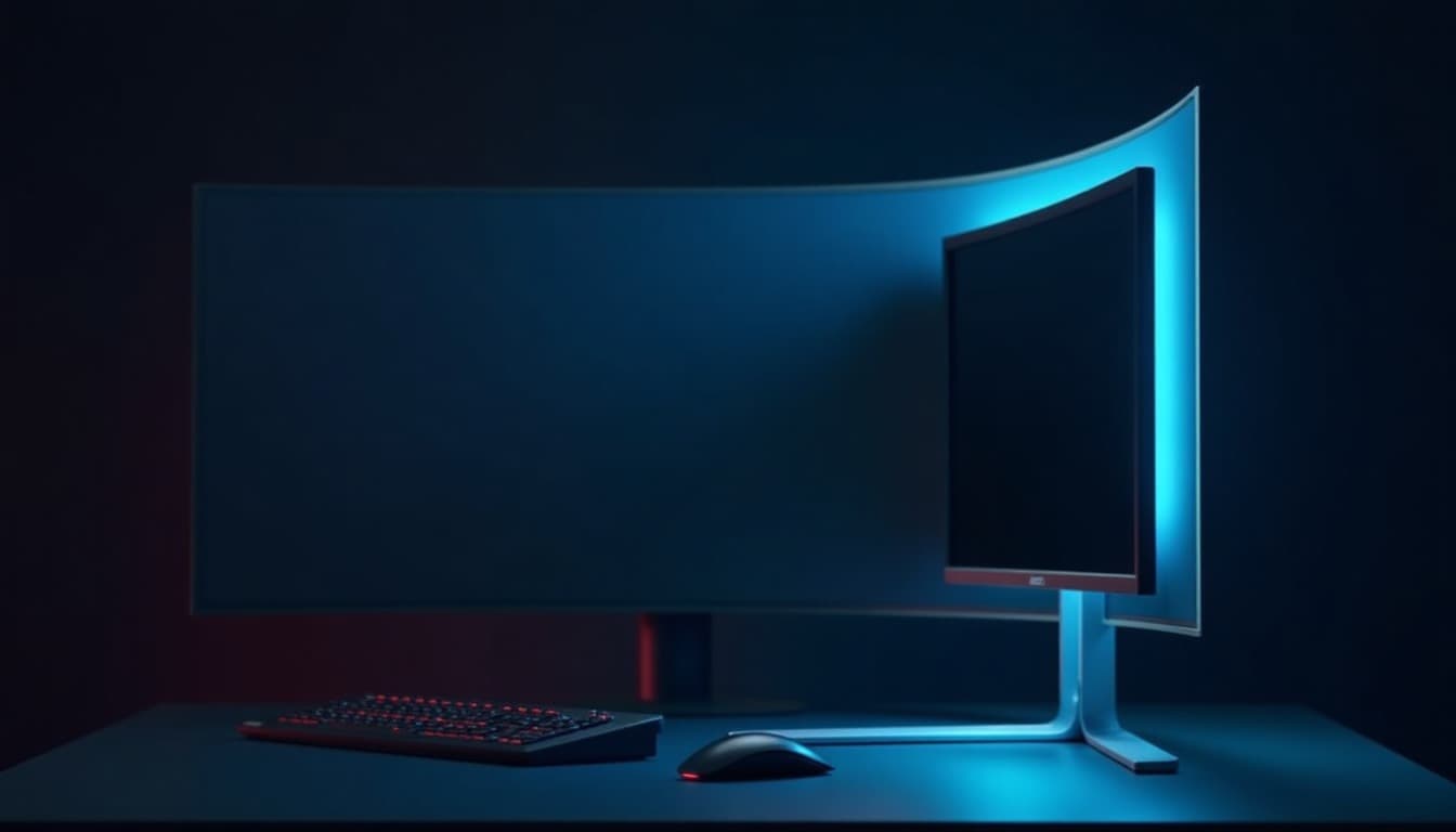 Monitor curvo vs plano: ¿cuál conviene?